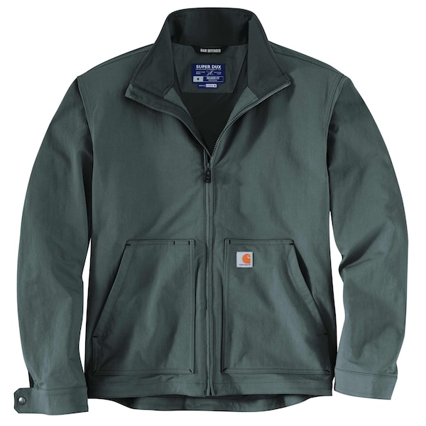 Carhartt Men's OJ5534 M Supr Dux RlxdFt LW Jkt S REG Non-Insulated Relaxed Gravel OJ5534-M / 105534-GVLSREG - main